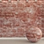 Aged Brick Wall Texture - High Resolution 3D model small image 1