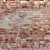 Vintage Brick Wall Texture 3D model small image 2