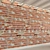 Vintage Brick Wall Texture 3D model small image 3