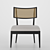 Britt Rattan Chair 3D model small image 1