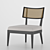Britt Rattan Chair 3D model small image 2