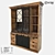 Spacious Loft Cupboard - 7161 Model 3D model small image 1