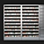 Metal Blinds Cigarette Display Case 3D model small image 3