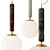 Torrano Marble Pendant Lights | Globen Lighting 3D model small image 2