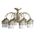 Metropolis Vita Chandelier 3D model small image 1