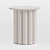 Elegant Hera Semi-Circle Side Table 3D model small image 1