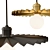 Elegant Omega Pendant Lights 3D model small image 2