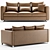 Sleek & Stylish Ligne Roset Estienne Sofa 3D model small image 3