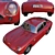 Vintage Aston Martin Zagato 1964 3D model small image 3