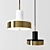 Elegant Bersi Pendant Light 3D model small image 1