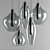 Sleek Steel and Glass Lighting 3D model small image 1