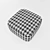 Elegant Minotti Davis Pouf 3D model small image 6