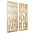 Gold Brass Decorative Partition 3D model small image 2