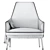 Poliform Armchair: Elegant Comfort 3D model small image 4