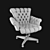 Elegant Executive Office Chair 3D model small image 4