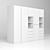 Spacious 2.5m Wardrobe 3D model small image 4