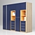 Spacious 2.5m Wardrobe 3D model small image 6