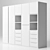 Spacious 2.5m Wardrobe 3D model small image 12