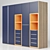 Spacious 2.5m Wardrobe 3D model small image 13