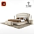 Turri Vogue Bed Set - Elegant Italian Furniture Set 3D model small image 2