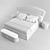 Turri Vogue Bed Set - Elegant Italian Furniture Set 3D model small image 11