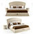 Turri Vogue Bed Set - Elegant Italian Furniture Set 3D model small image 13