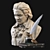 Classical Masterpiece: Beethoven Bust & Inkwell 3D model small image 1