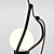 Modern Nordic Chandelier 3D model small image 2