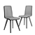 LINO FG DESIGN A-1602/1605 - Stylish 3D Chair 3D model small image 3