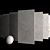 Elegant Ivory Marble Set 3D model small image 3