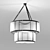 Eichholtz Infinity Double Chandelier 3D model small image 1