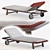 10th Tellaro Sun Lounger: Sleek and Stylish Design 3D model small image 1