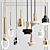 Elegant Hanging Light Collection 3D model small image 1