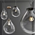 1. Blown Glass 6-Arm Chandelier Collection
2. Tim Blown Glass Pendant Lamp Collection
3. Chandelier 3D model small image 3