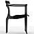 Barcelona Design Gaulino Chair: Stylish, Compact, Comfortable 3D model small image 3