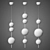 Elegant Chaplet Chandelier: Perfect Lighting Solution 3D model small image 2