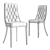 Elegant Morelato Italie Chair 3D model small image 2