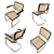 Modern Knoll Cesca Chair 3D model small image 1