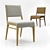 Sleek & Stylish Auster Chair 3D model small image 1