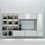 Minimalist TV Shelf 119 3D model small image 2