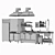 Cafe Equipment Combo Set 3D model small image 5