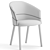 Modern Copa Wooden Base Chair 3D model small image 3