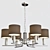 Ignitus 2599-6P Pendant Chandelier 3D model small image 2