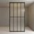 Sleek Glass Partition: Customizable Design 3D model small image 2