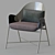 Luxury Leather Armchair: Roma Collection 3D model small image 3