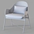 Luxury Leather Armchair: Roma Collection 3D model small image 4