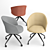 Stylish Copa Office Chair 3D model small image 2