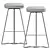 TRI650 Soft Top Stool: Sleek, Stylish, and Sturdy 3D model small image 3