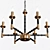 Refraktika Chandelier 6 | Stylish Lighting Solution 3D model small image 3