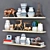 3D Decorative Shelf Display 3D model small image 2